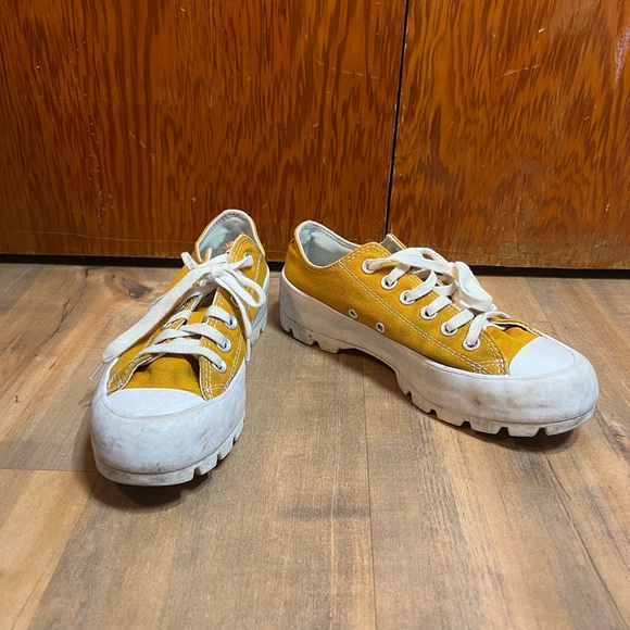 Mustard platform converse - Picture 3 of 5